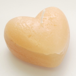 Candle heart. Quince 