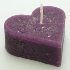 Candle Elderberry heart 