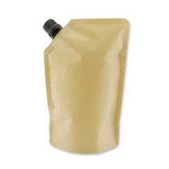 Nachfüll-Beutel 500ml braun, leer 
