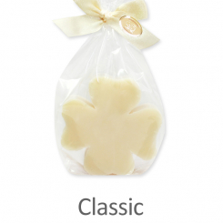 Schafmilchseife Kleeblatt groß 120g, in Cello, Classic 