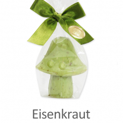 Schafmilchseife Fliegenpilz 50g, in Cello, Eisenkraut 