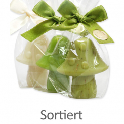 Schafmilchseife Fliegenpilz 50g, in Cello, sortiert 