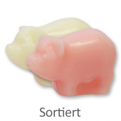 Schafmilchseife Glücksschweinchen 40g, sortiert 