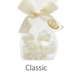 Schafmilchseife Kleeblatt mini mini 10x2g, in Cello, Classic 