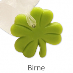 Schafmilchseife Kleeblatt 32g hängend, Birne 