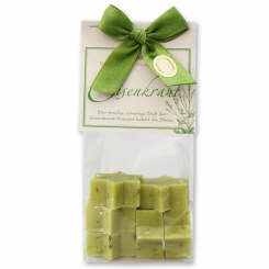 Sheep milk soap star 7x12g in a cellophane bag "classic", Verbena 