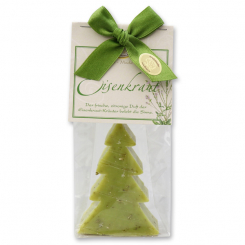 Sheep milk soap tree 75g in a cellophane bag "classic", Verbena 