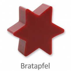 Schafmilchseife Stern 80g, Bratapfel 