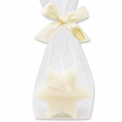 Sheep milk soap star 80g, in a cellophane, Classic 