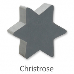 Schafmilchseife Stern 80g, Christrose 