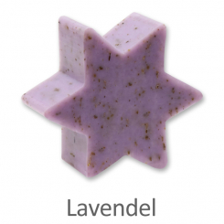 Schafmilchseife Stern 80g, Lavendel 