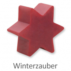 Schafmilchseife Stern 80g, Winterzauber 
