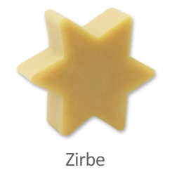Schafmilchseife Stern 80g, Zirbe 