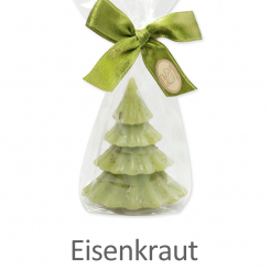 Sheep milk soap christmas tree 42g, in a cellophane, Verbena 