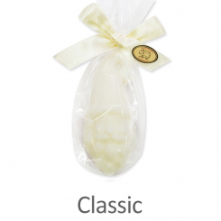 Sheep milk soap Santa Claus's head 46g, in a cellophane, Classic 