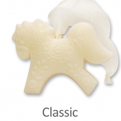 Sheep milk soap hanging gingerbread horse 50g, Classic 