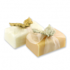 Sheep milk soap 100g decorated with angel's wings, Classic/quince 