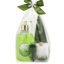 Liquid soap 500ml with a gnome in a cellophane bag, Verbena 