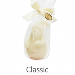 Sheep milk soap Santa Claus 120g, in a cellophane, Classic 