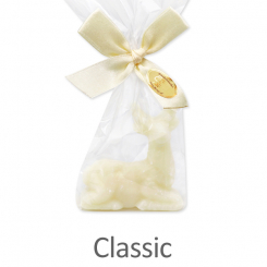 Sheep milk soap deer 30g, in a cellophane, Classic 