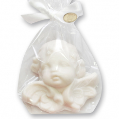 Sheep milk soap angel with wings 108g, Christmas rose 
