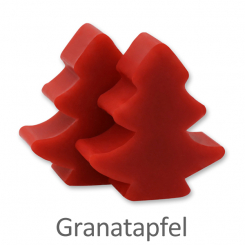 Schafmilchseife Tannenbaum mini 16g, Granatapfel 