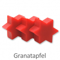 Schafmilchseife Stern mini 12g, Granatapfel 