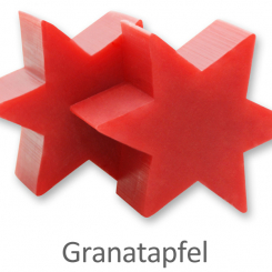 Sheep milk soap star midi plus 40g, Pomegranate 