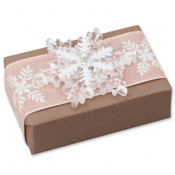 Schafmilchseife eckig 150g "Geschenkpäckchen", Mandelöl 