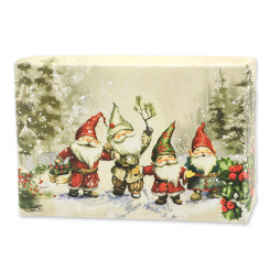 Sheep milk soap 150g Verbena "Christmas magic motif 12" 