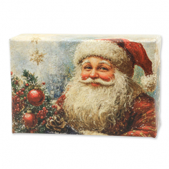 Sheep milk soap 150g Pomegranate "Christmas magic motif 22" 