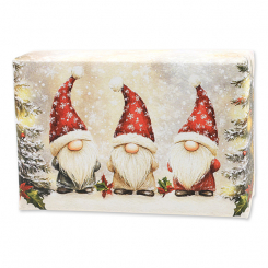 Sheep milk soap 150g Pomegranate "Christmas magic motif 23" 