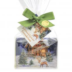 Sheep milk soap 150g Verbena "Christmas magic motif 11" 