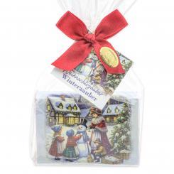 Sheep milk soap 150g Winter Magic "Christmas magic motif 14" 