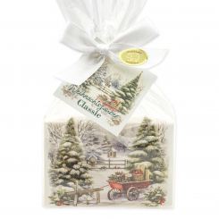 Sheep milk soap 150g Classic "Christmas magic motif 19" 