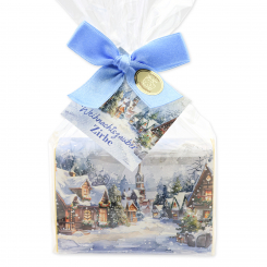 Sheep milk soap 150g Swiss pine "Christmas magic motif 3" 