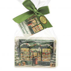 Sheep milk soap 150g Verbena "Christmas magic motif 9" 