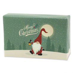 Sheep milk soap 150g  "Colorful Holidays motif 6", Classic 