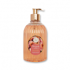 Flüssigseife 500ml Spender "Goldene Momente", Rose Diana 