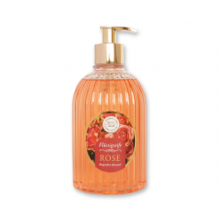 Liquid sheep milk soap 500ml  "Golden Moments", Rose red 