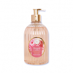 Liquid sheep milk soap 500ml  "Golden Moments", Peony 