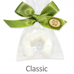 Sheepmilk soap horseshoe 15g, in a cellophane, Classic 