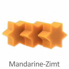 Schafmilchseife Stern mini 12g,  Mandarine-Zimt 
