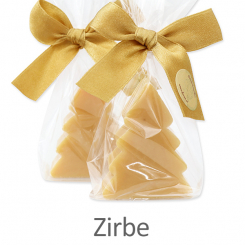 Schafmilchseife Weihnachtsbaum midi 24g, in Cello, Zirbe 