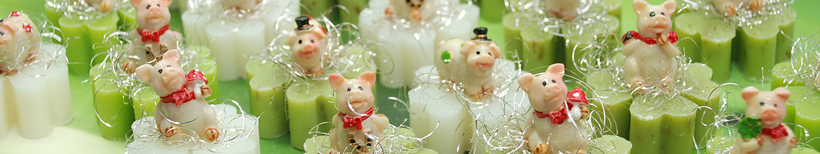 Decorated soaps New Year