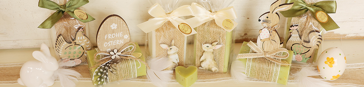 Decorated soaps 