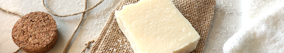 Salt soap without parfume