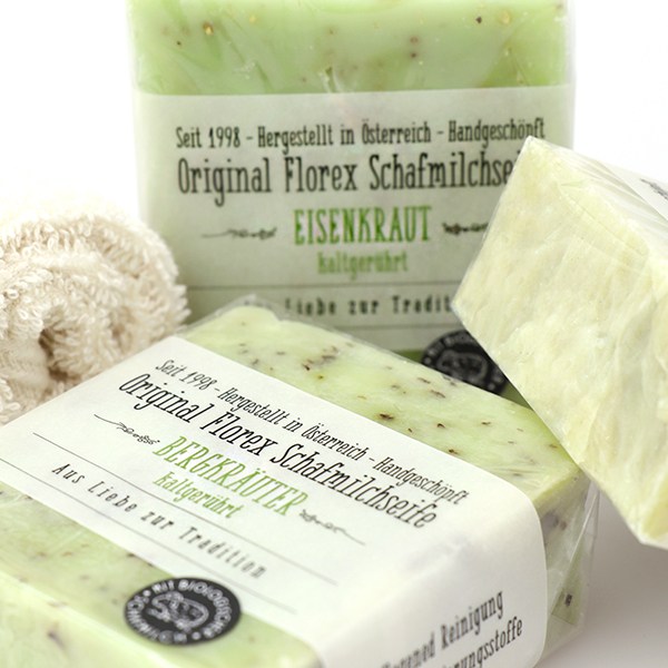 Handgeschöpfte Seifen